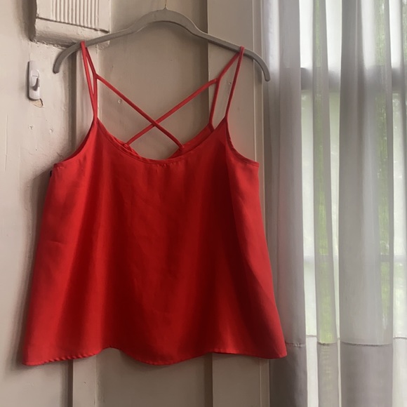 Abercrombie & Fitch Cross Back Cami Top Size M - Picture 5 of 9